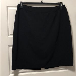 Black A-Line Skirt